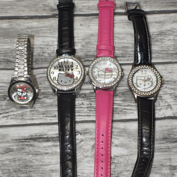 Vintage Sanrio Hello Kitty watch lot of 4 main image 4